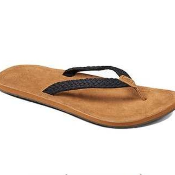 reef gypsy macrame flip flops